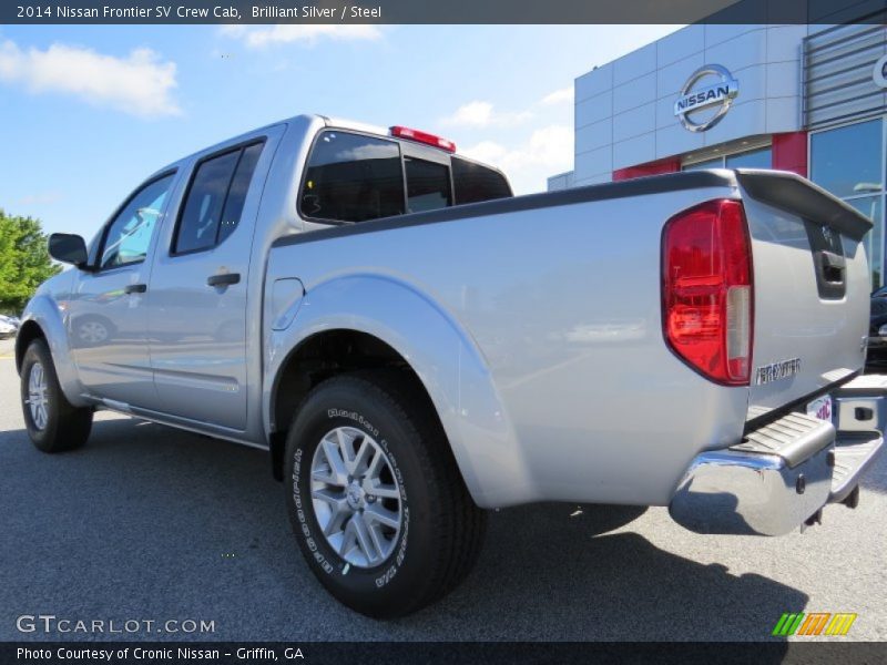 Brilliant Silver / Steel 2014 Nissan Frontier SV Crew Cab