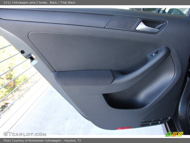 Black / Titan Black 2012 Volkswagen Jetta S Sedan