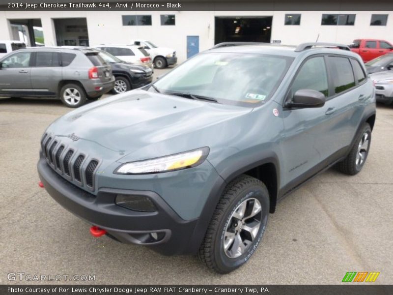 Anvil / Morocco - Black 2014 Jeep Cherokee Trailhawk 4x4