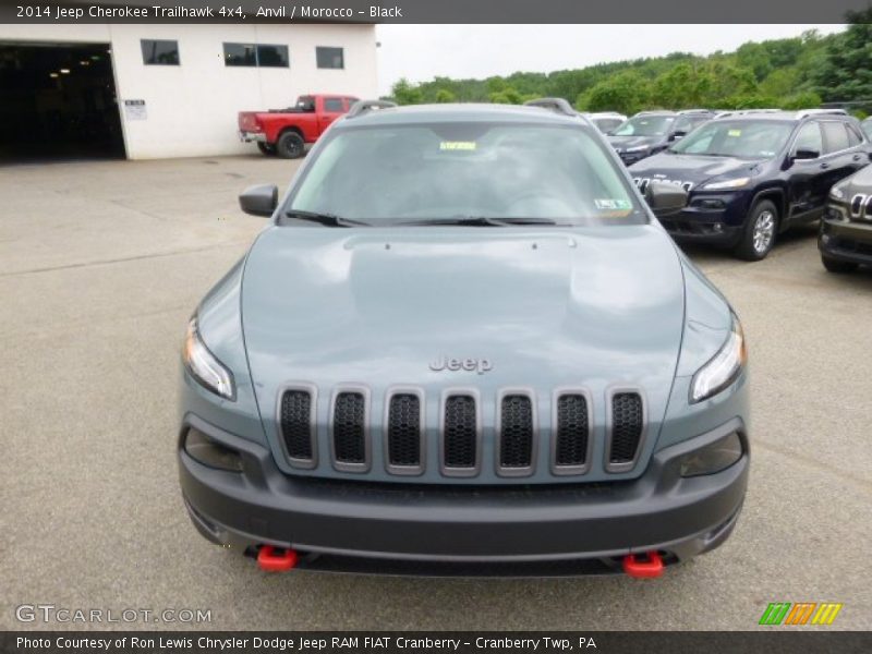 Anvil / Morocco - Black 2014 Jeep Cherokee Trailhawk 4x4
