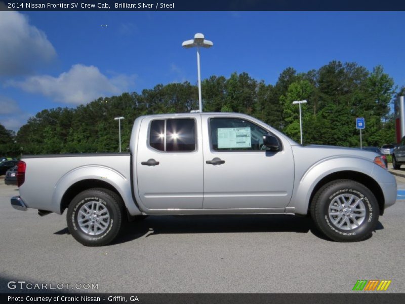 Brilliant Silver / Steel 2014 Nissan Frontier SV Crew Cab