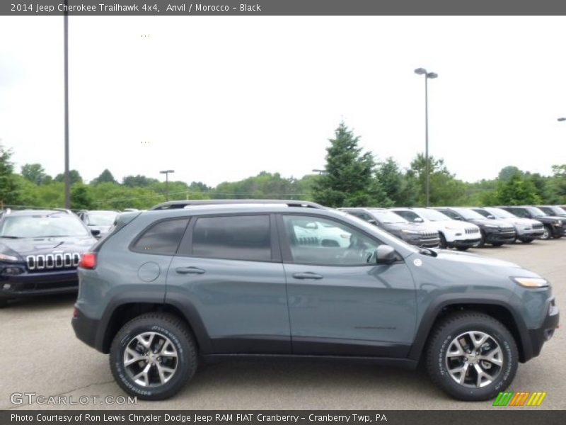 Anvil / Morocco - Black 2014 Jeep Cherokee Trailhawk 4x4