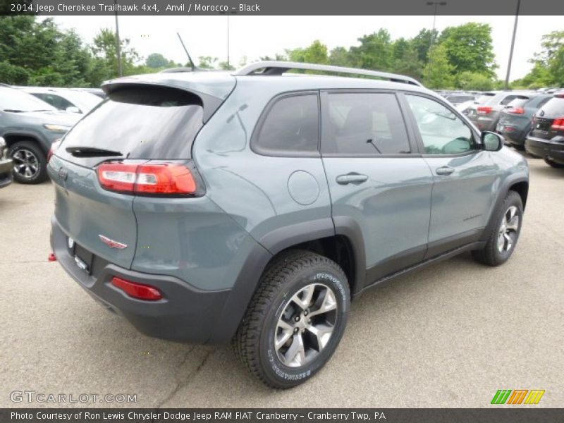 Anvil / Morocco - Black 2014 Jeep Cherokee Trailhawk 4x4