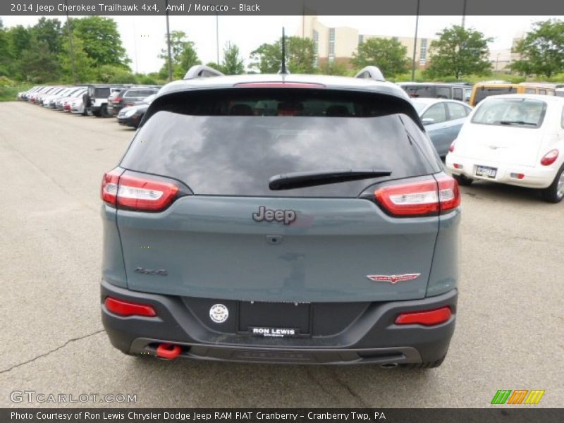 Anvil / Morocco - Black 2014 Jeep Cherokee Trailhawk 4x4