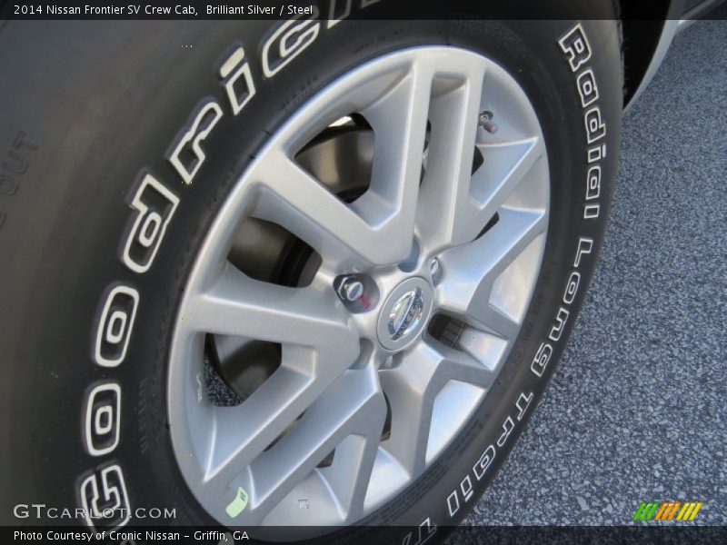 Brilliant Silver / Steel 2014 Nissan Frontier SV Crew Cab