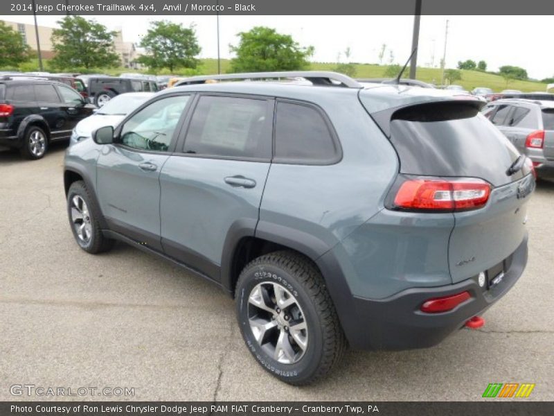 Anvil / Morocco - Black 2014 Jeep Cherokee Trailhawk 4x4
