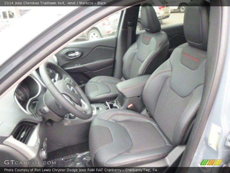Anvil / Morocco - Black 2014 Jeep Cherokee Trailhawk 4x4