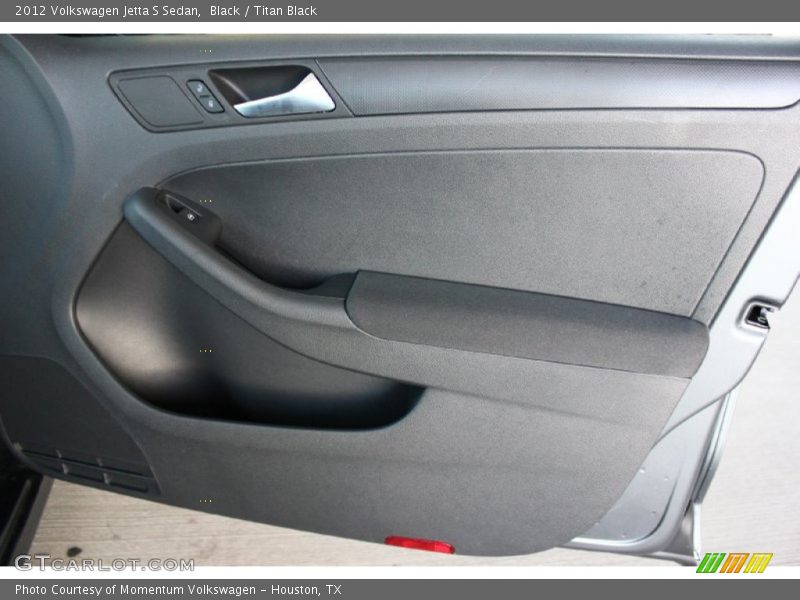 Black / Titan Black 2012 Volkswagen Jetta S Sedan