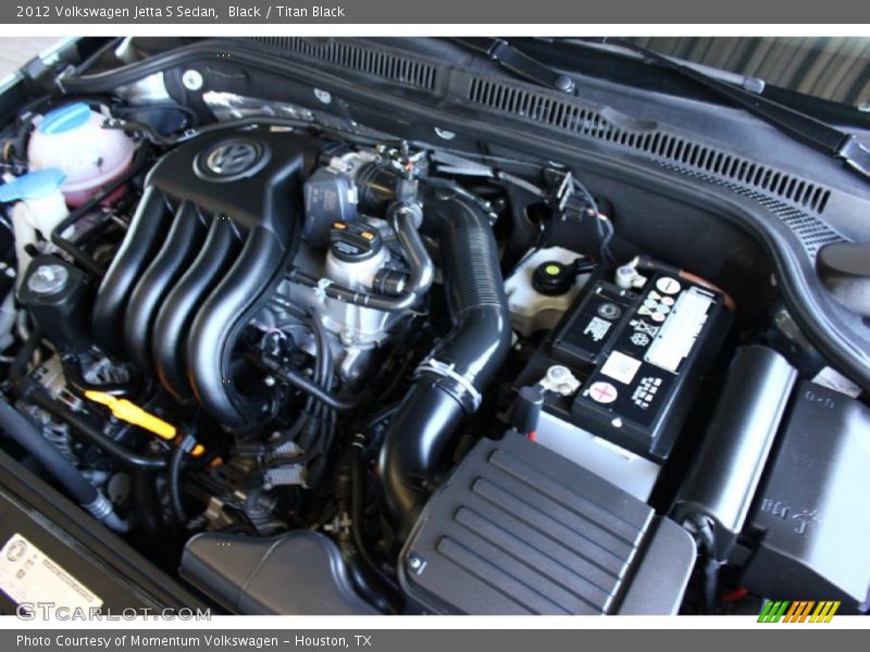 Black / Titan Black 2012 Volkswagen Jetta S Sedan