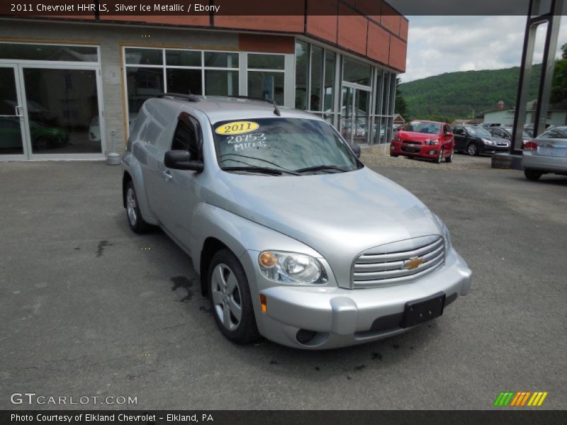 Silver Ice Metallic / Ebony 2011 Chevrolet HHR LS