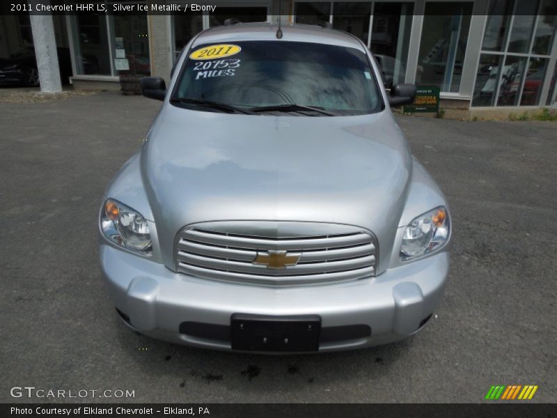Silver Ice Metallic / Ebony 2011 Chevrolet HHR LS