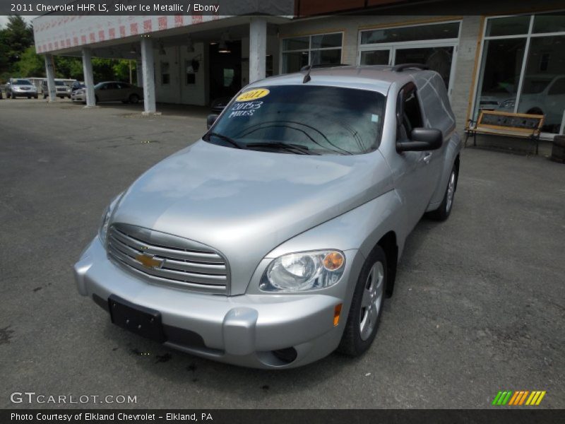 Silver Ice Metallic / Ebony 2011 Chevrolet HHR LS