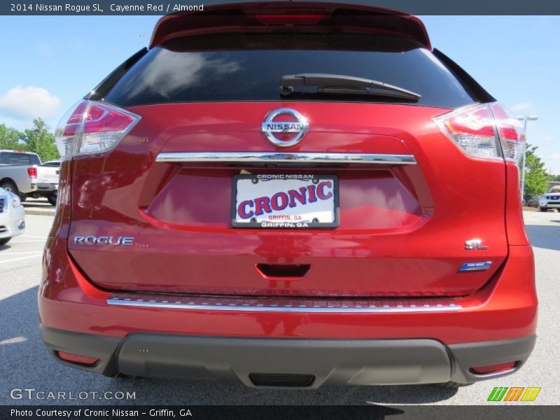 Cayenne Red / Almond 2014 Nissan Rogue SL