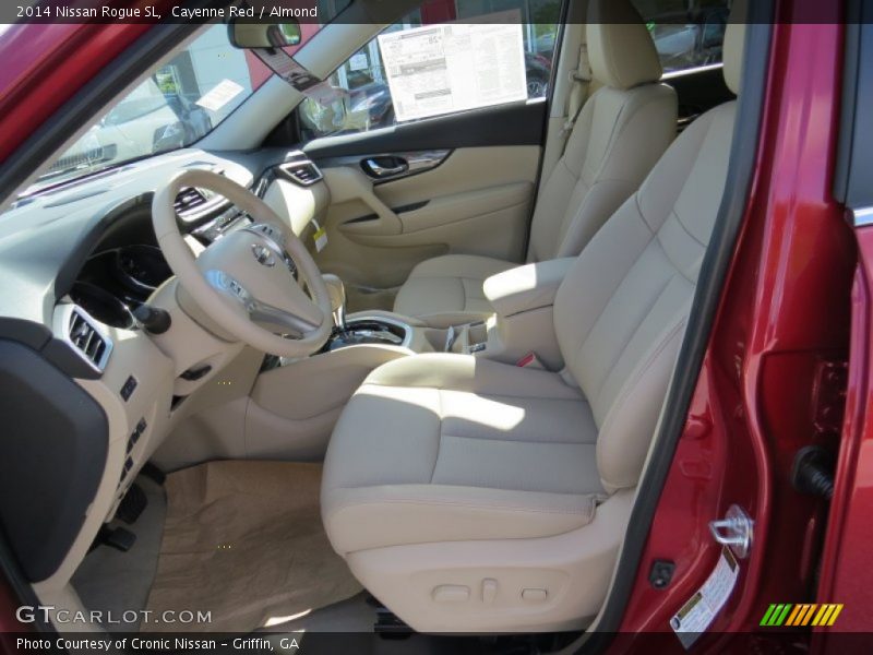 Cayenne Red / Almond 2014 Nissan Rogue SL