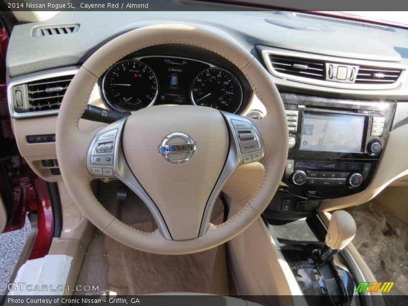 Cayenne Red / Almond 2014 Nissan Rogue SL