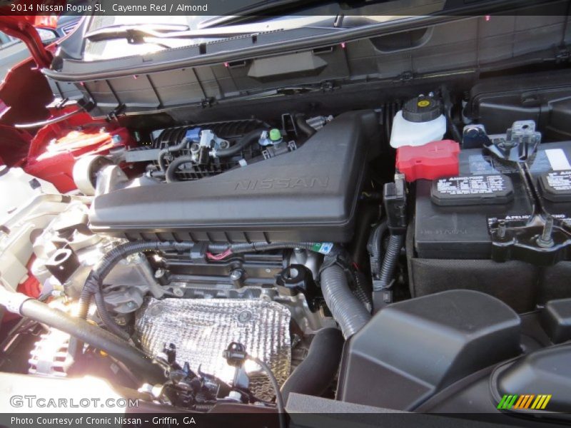 Cayenne Red / Almond 2014 Nissan Rogue SL