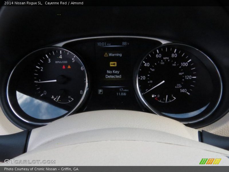 Cayenne Red / Almond 2014 Nissan Rogue SL