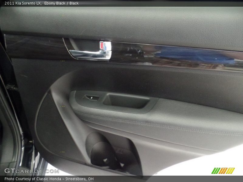 Ebony Black / Black 2011 Kia Sorento LX