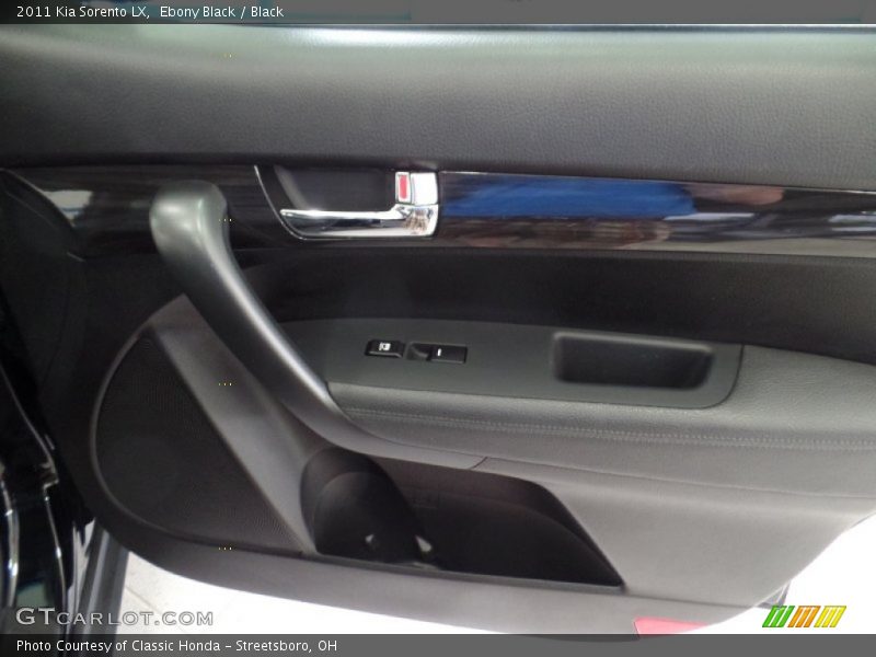 Ebony Black / Black 2011 Kia Sorento LX