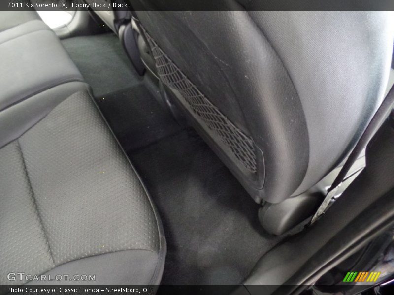 Ebony Black / Black 2011 Kia Sorento LX