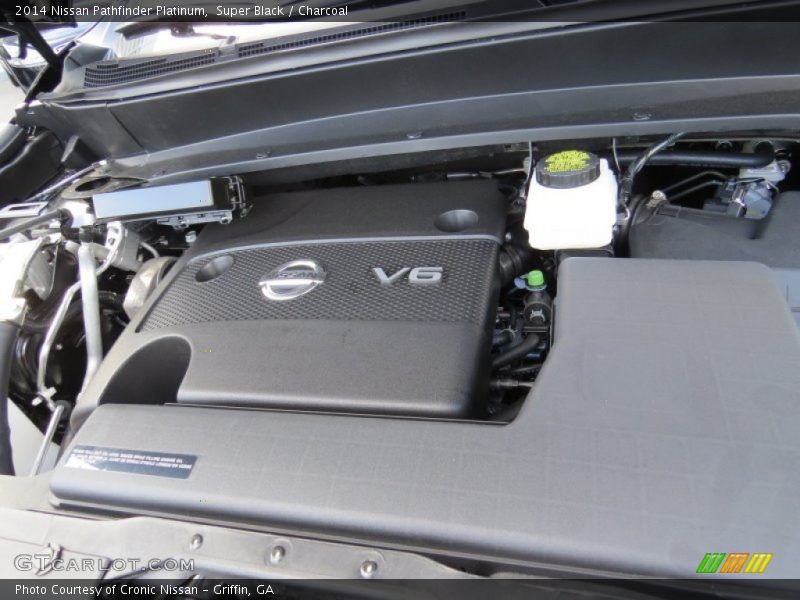 Super Black / Charcoal 2014 Nissan Pathfinder Platinum