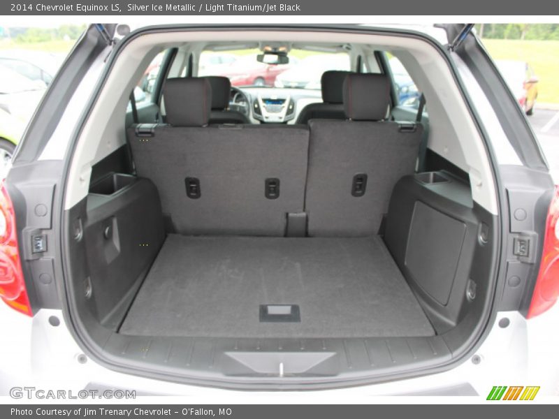 Silver Ice Metallic / Light Titanium/Jet Black 2014 Chevrolet Equinox LS