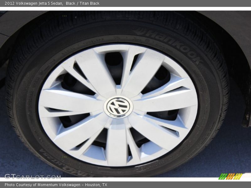 Black / Titan Black 2012 Volkswagen Jetta S Sedan