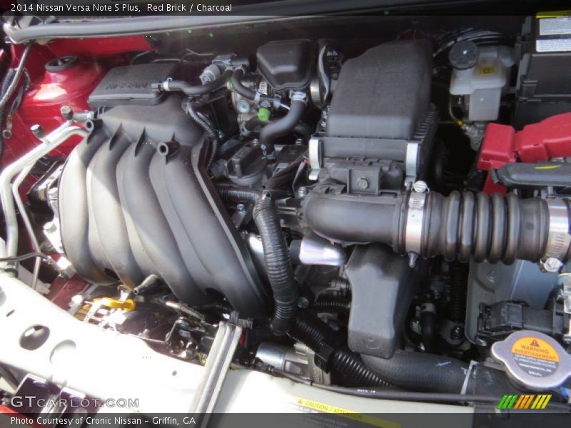 Red Brick / Charcoal 2014 Nissan Versa Note S Plus