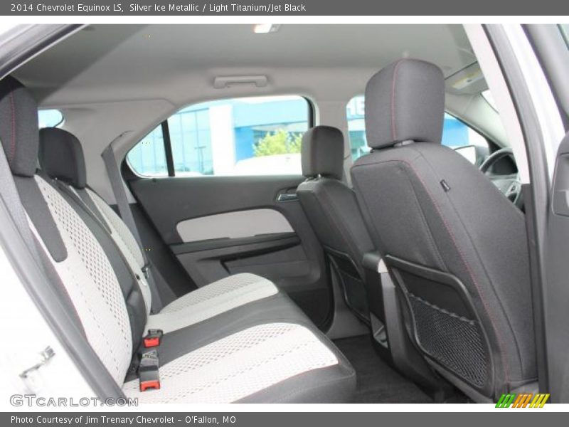 Silver Ice Metallic / Light Titanium/Jet Black 2014 Chevrolet Equinox LS