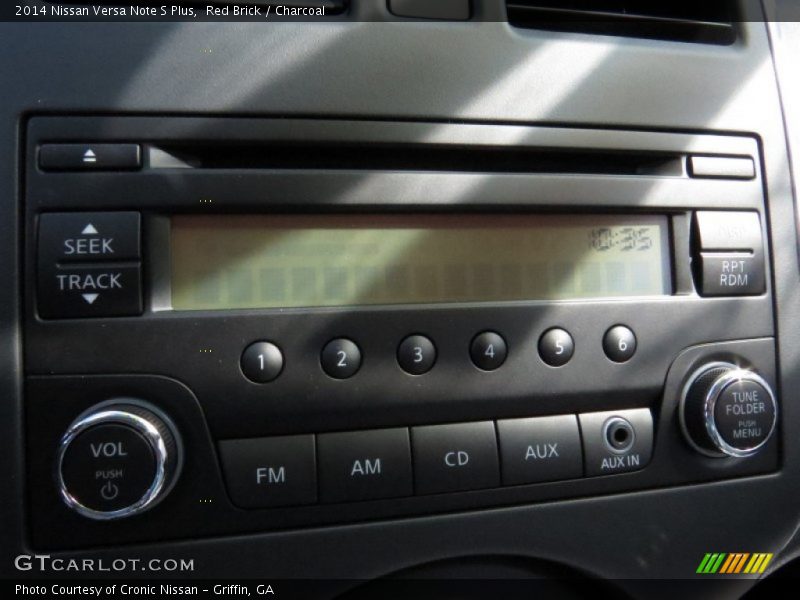 Red Brick / Charcoal 2014 Nissan Versa Note S Plus