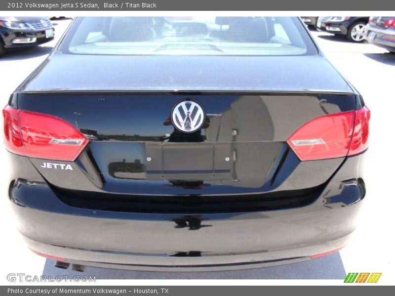 Black / Titan Black 2012 Volkswagen Jetta S Sedan