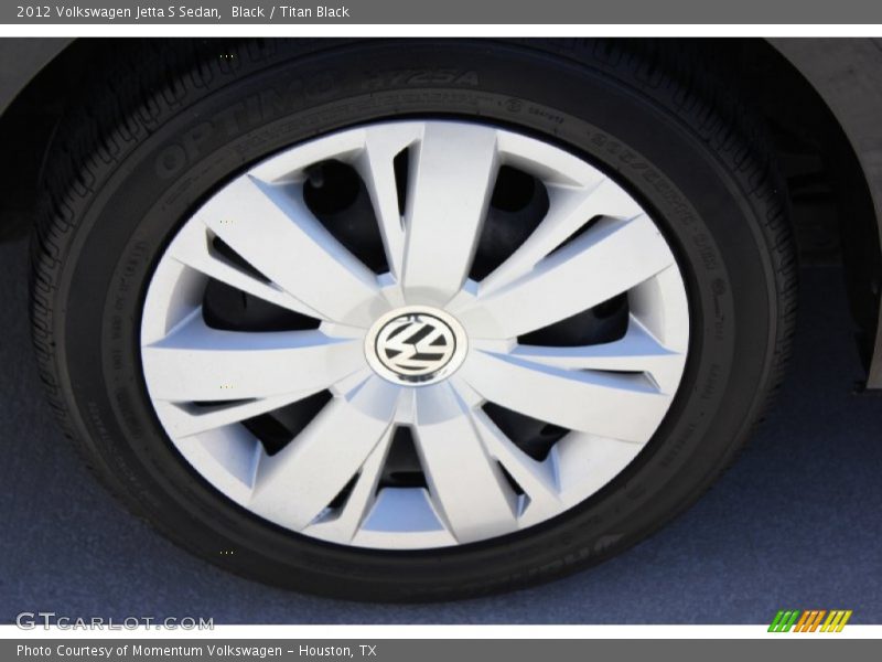 Black / Titan Black 2012 Volkswagen Jetta S Sedan