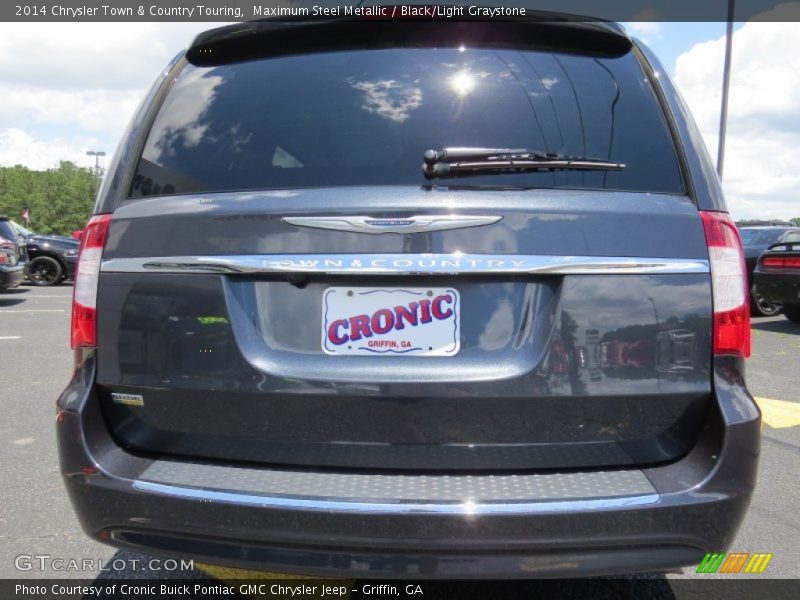 Maximum Steel Metallic / Black/Light Graystone 2014 Chrysler Town & Country Touring