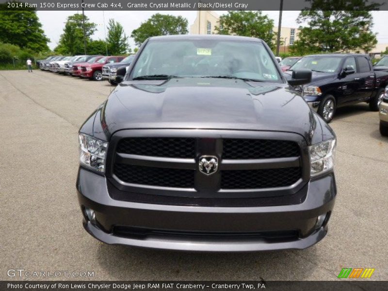 Granite Crystal Metallic / Black/Diesel Gray 2014 Ram 1500 Express Crew Cab 4x4