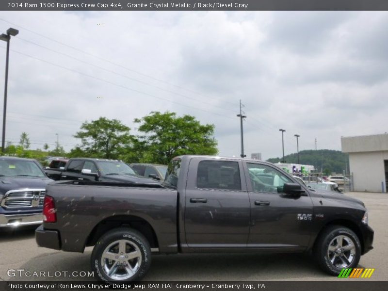 Granite Crystal Metallic / Black/Diesel Gray 2014 Ram 1500 Express Crew Cab 4x4