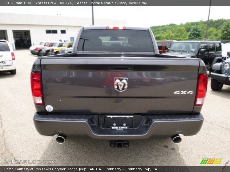 Granite Crystal Metallic / Black/Diesel Gray 2014 Ram 1500 Express Crew Cab 4x4