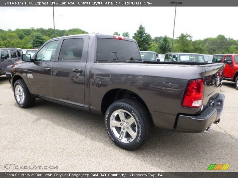 Granite Crystal Metallic / Black/Diesel Gray 2014 Ram 1500 Express Crew Cab 4x4