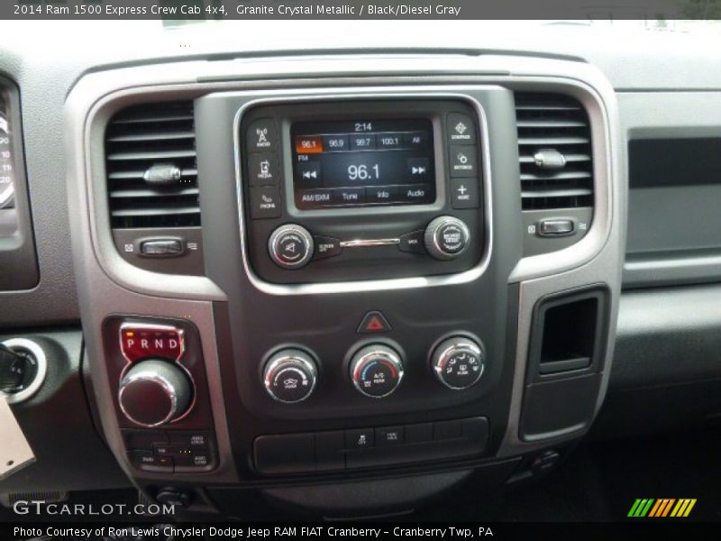 Granite Crystal Metallic / Black/Diesel Gray 2014 Ram 1500 Express Crew Cab 4x4