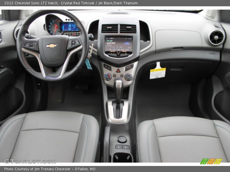 Dashboard of 2013 Sonic LTZ Hatch