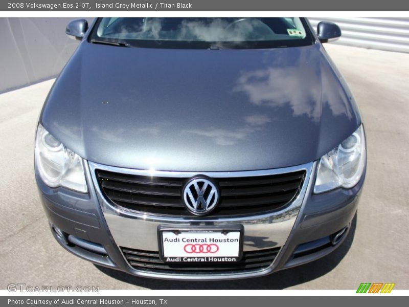 Island Grey Metallic / Titan Black 2008 Volkswagen Eos 2.0T
