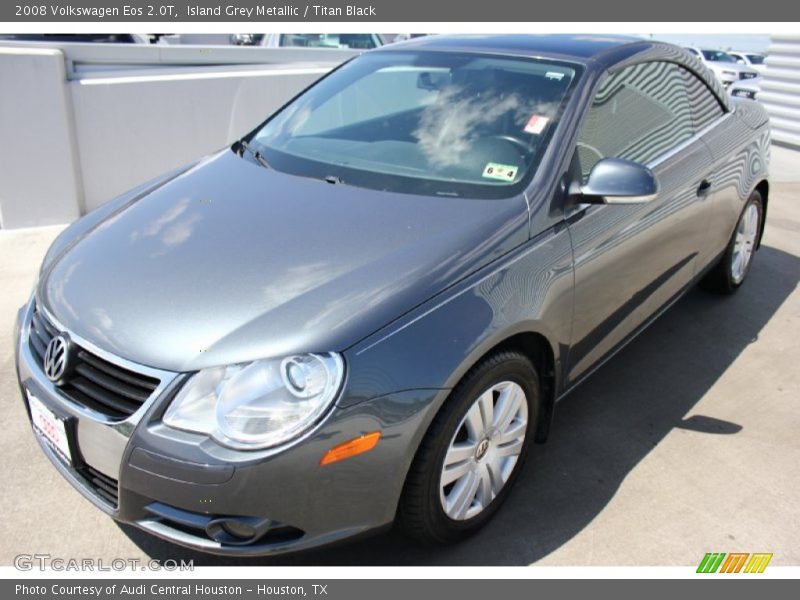 Island Grey Metallic / Titan Black 2008 Volkswagen Eos 2.0T