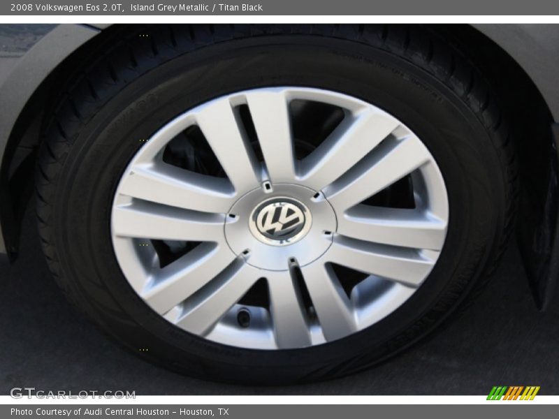 Island Grey Metallic / Titan Black 2008 Volkswagen Eos 2.0T