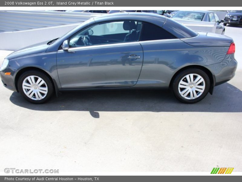 Island Grey Metallic / Titan Black 2008 Volkswagen Eos 2.0T
