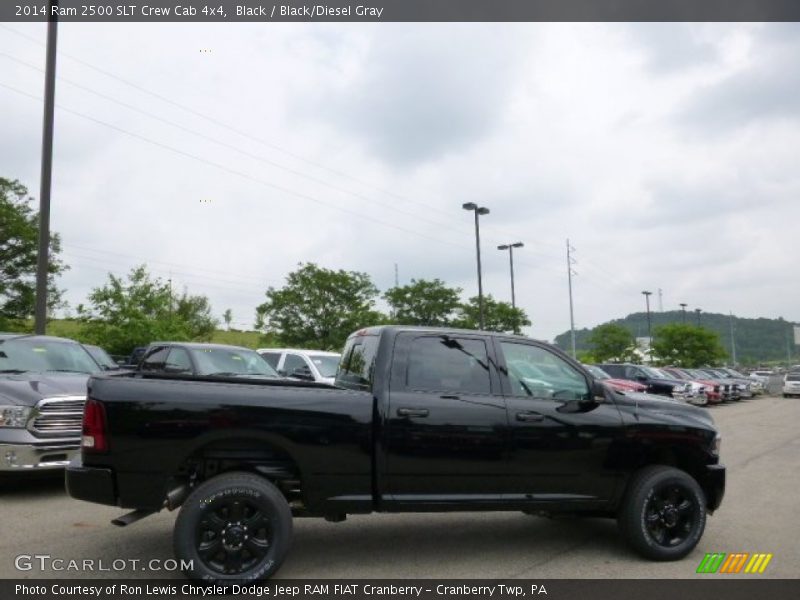 Black / Black/Diesel Gray 2014 Ram 2500 SLT Crew Cab 4x4