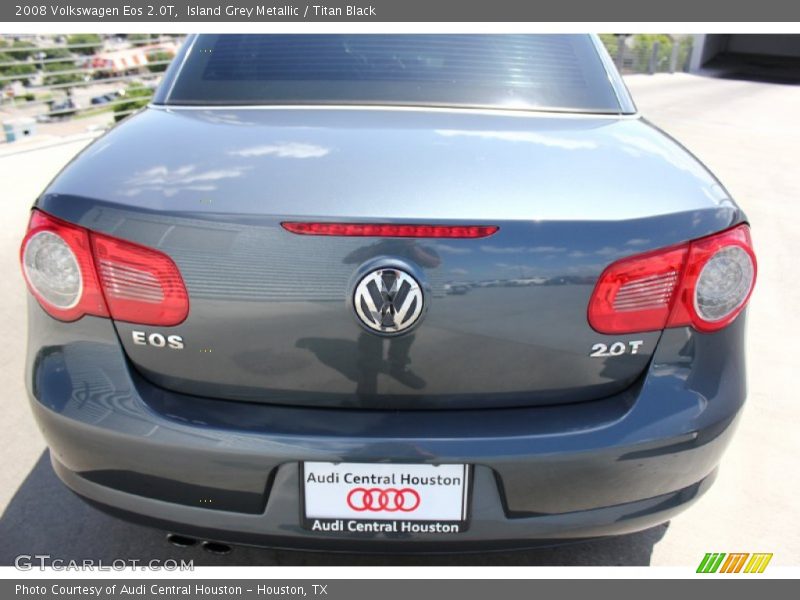 Island Grey Metallic / Titan Black 2008 Volkswagen Eos 2.0T