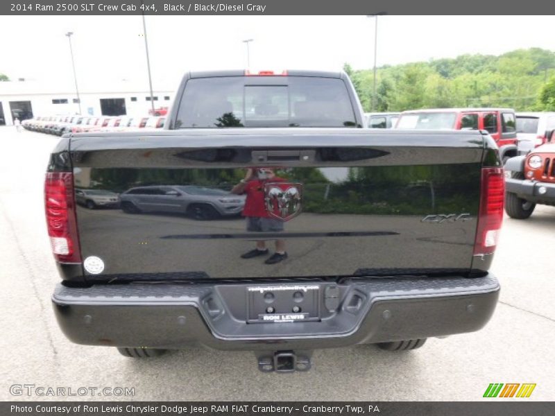 Black / Black/Diesel Gray 2014 Ram 2500 SLT Crew Cab 4x4