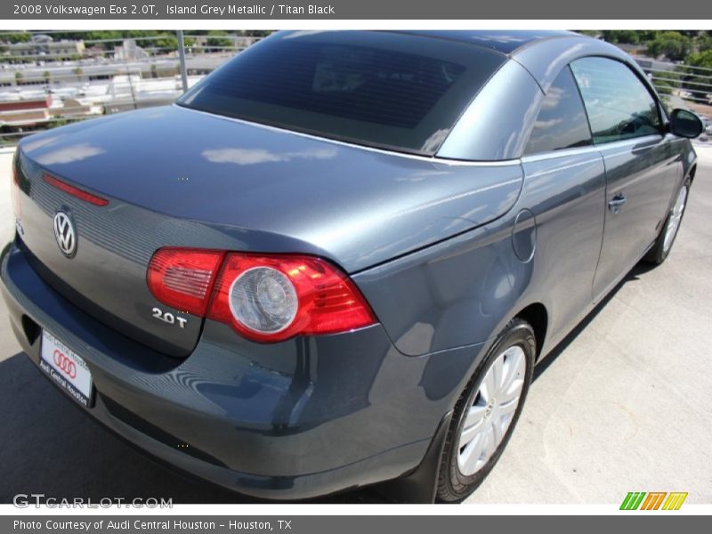 Island Grey Metallic / Titan Black 2008 Volkswagen Eos 2.0T