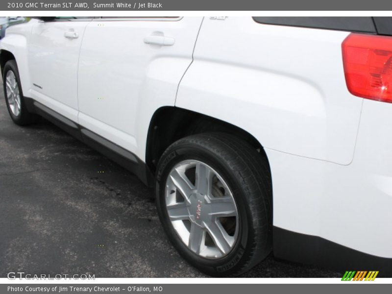 Summit White / Jet Black 2010 GMC Terrain SLT AWD