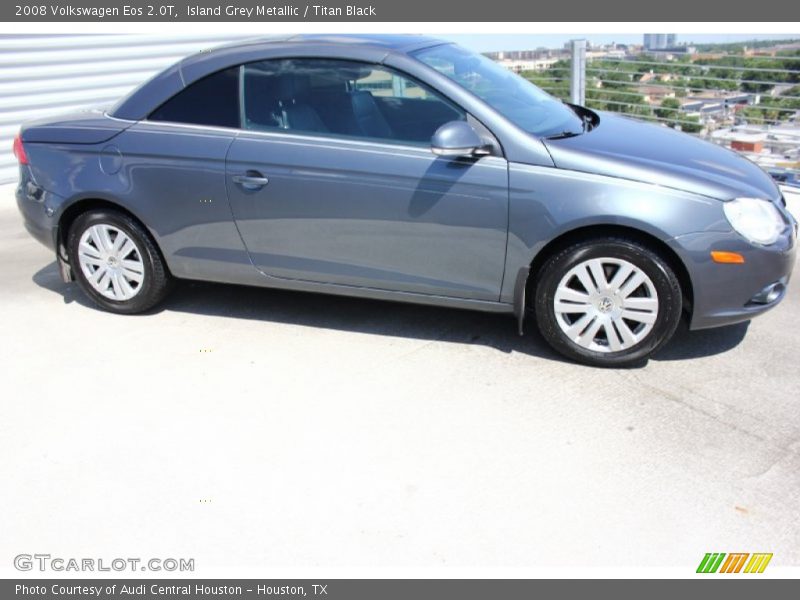 Island Grey Metallic / Titan Black 2008 Volkswagen Eos 2.0T