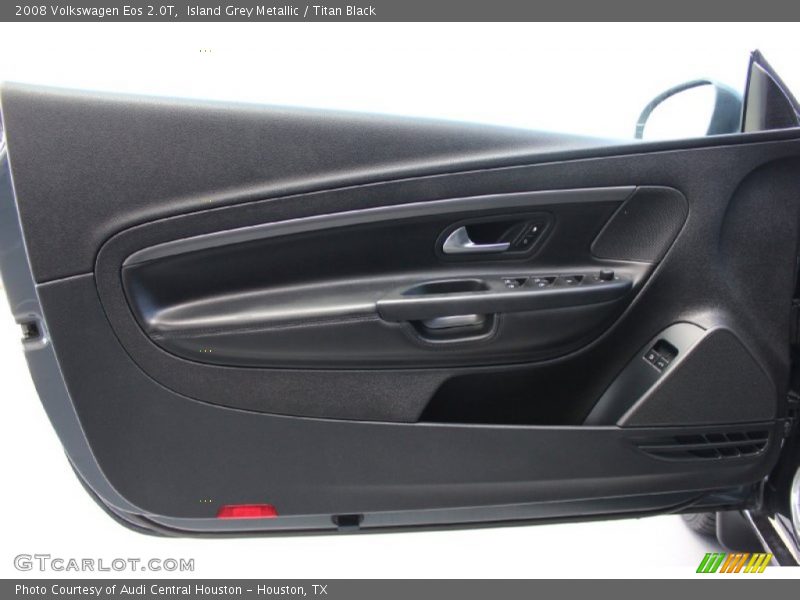 Island Grey Metallic / Titan Black 2008 Volkswagen Eos 2.0T